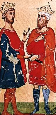 Federico II e il sultano al-Malik al-Kamil