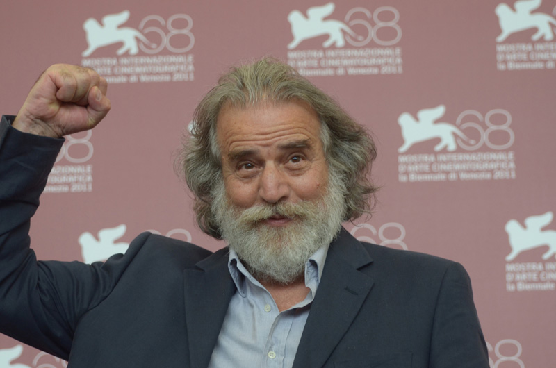 Mimmo Cuticchio alla 68° edizone del Festival del Cinema di Venezia