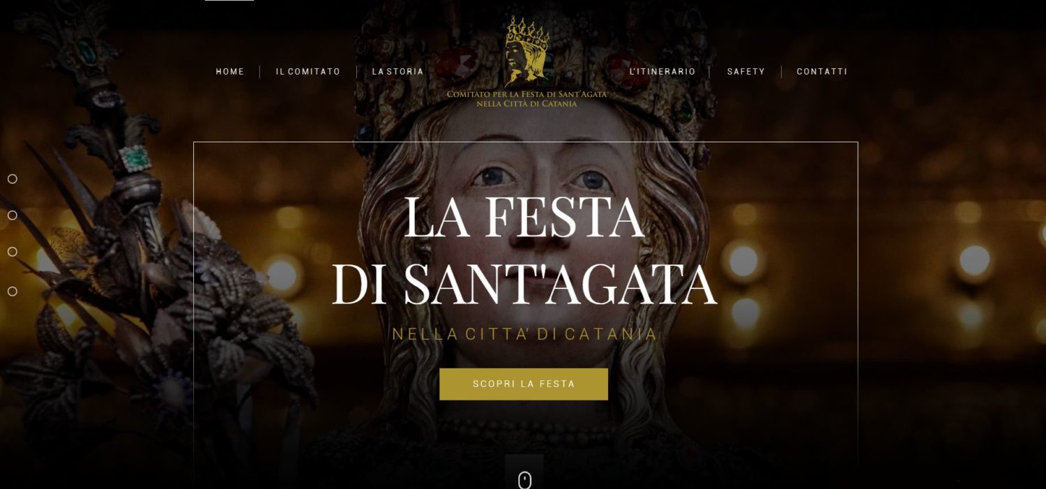 Un sito ed una app per vivere on line la Festa di Sant’Agata a Catania