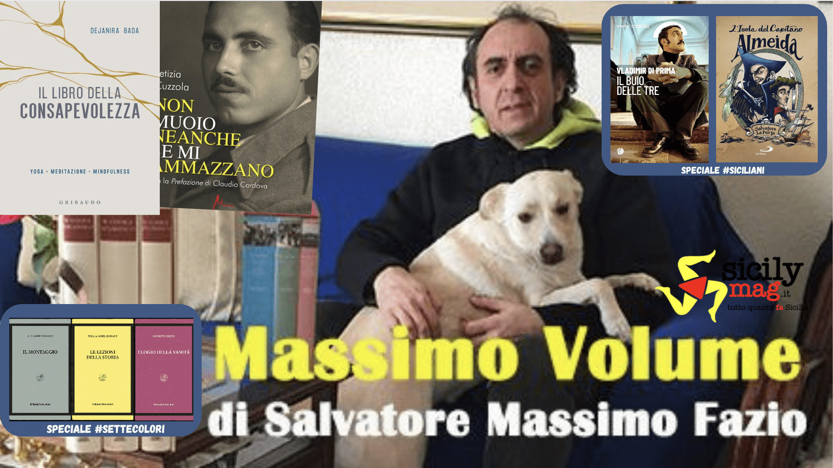 Cesare bambino cieco e il suo amore per un cane